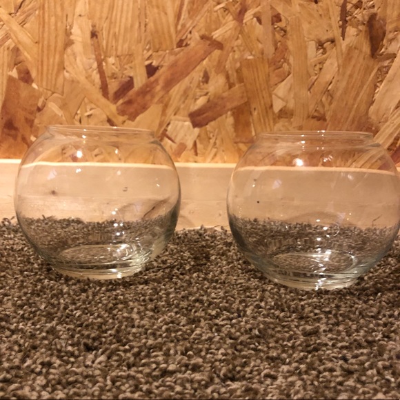 Hobby Lobby Accents Small Glass Fish Bowls Poshmark